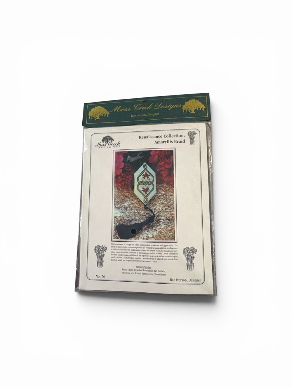 NEW UNOPENED Moss Creek Designs Renaissance Collection Amaryllis Braid Kit